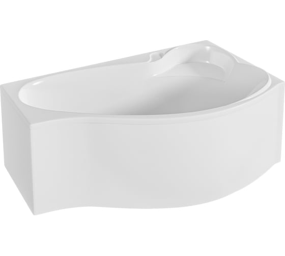 Ванна Marka One GRACIA 170x100 асимметричная белая R 01гр1710п