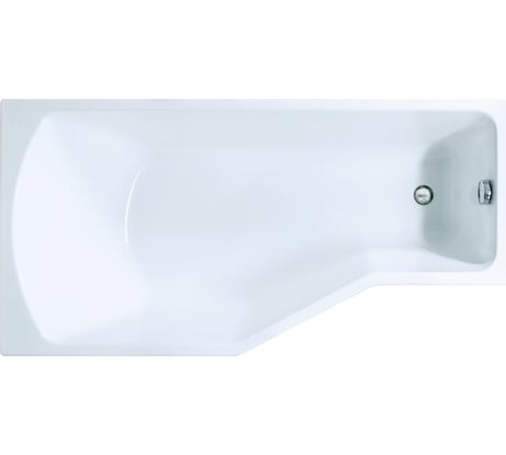 Акриловая ванна Marka One Convey 150x75 асимметричная левая белая 01кон1575л