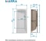 Акриловая ванна Marka One MODERN 160x70 прямоугольная белая 01мод1670 9