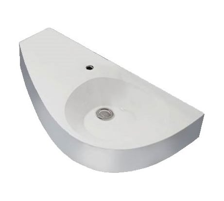 Раковина 1Marka Элипс Piccolo Polytitan 85 L 07элпк85л