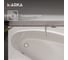 Ванна ГРАЦИЯ/GRACIA Marka One 1500х900 R ПР 01гр1590п 5