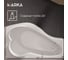 Ванна ГРАЦИЯ/GRACIA Marka One 1500х900 R ПР 01гр1590п 7