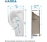 Ванна ГРАЦИЯ/GRACIA Marka One 1600х950 L ПР 01гр1695л 10