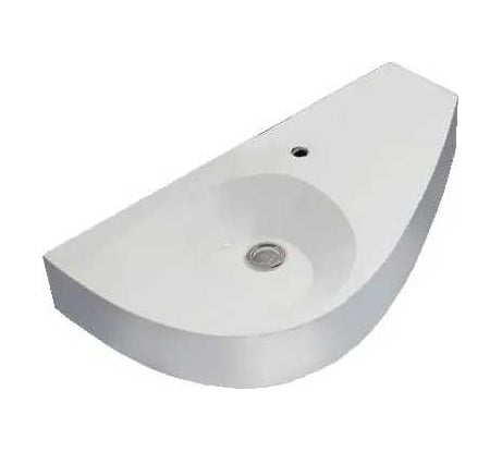 Раковина 1Marka Элипс Piccolo Polytitan 85 R 07элпк85п