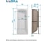 Акриловая ванна Marka One MODERN 170x75 прямоугольная белая 01мод1775 8