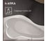 Ванна ГРАЦИЯ/GRACIA Marka One 1600х950 R ПР 01гр1695п 5