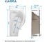 Ванна ГРАЦИЯ/GRACIA Marka One 1600х950 R ПР 01гр1695п 9