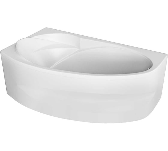Акриловая ванна Marka One JULIANNA 170x100 асимметричная левая белая 01дж1410л
