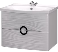 Тумба с раковиной Aima Breeze 70 White У40415