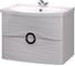 Тумба с раковиной Aima Breeze 70 White У40415 1