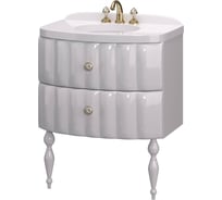 Тумба с раковиной Aima Pearl 70 White У40392