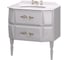 Тумба с раковиной Aima Brilliant 80 White У40385 1