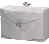 Тумба с раковиной Aima Cloud 80 White У40416