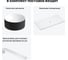 Раковина Wellsee Le.charme в наборе 3 в 1: подвесная раковина-столешница из камня 80 см (матовый черный/матовый белый цвет), с кронштейнами для подвесного монтажа 202007195 9