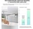 Раковина Wellsee Le.huit.mars набор 7 в 1: две раковины из камня с подвесной столешницей 160 см (цвет матовый пурпурно-красный/матовый белый), кронштейны, смесители, сифоны, зеркала 202007966 6