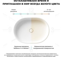Раковина Wellsee Le.premier набор 7 в 1: раковина из камня с подвесной столешницей 100 см (цвет матовый темно-синий/матовый белый), кронштейны, смеситель, сифон, зеркало 202007912