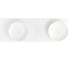Раковина-столешница Wellsee Le.charme в наборе 5 в 1: две раковины из камня с подвесной столешницей 160 см (цвет матовый бирюзовый/матовый белый), кронштейны, смесители 202007570 2