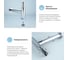 Раковина-столешница Wellsee Le.charme набор 7 в 1: каменная раковина матового черного/матового белого цвета, столешница 120 см, кронштейны, смеситель, сифон, вентили, зеркало 202006894 6