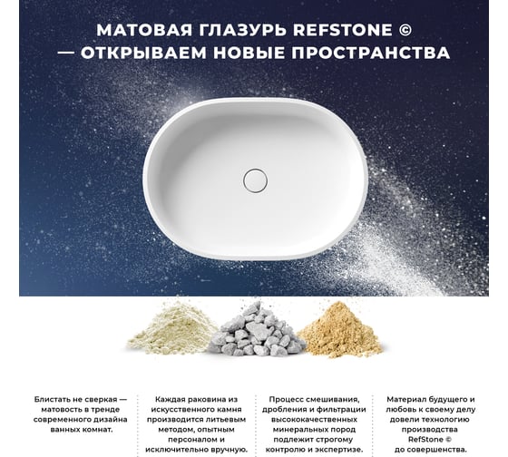 Накладная раковина для ванной Wellsee Le.premier : раковина из искусственного камня для ванной (цвет внутренних стенок матовый белый, цвет внешних стенок матовый бирюзовый) 214305000