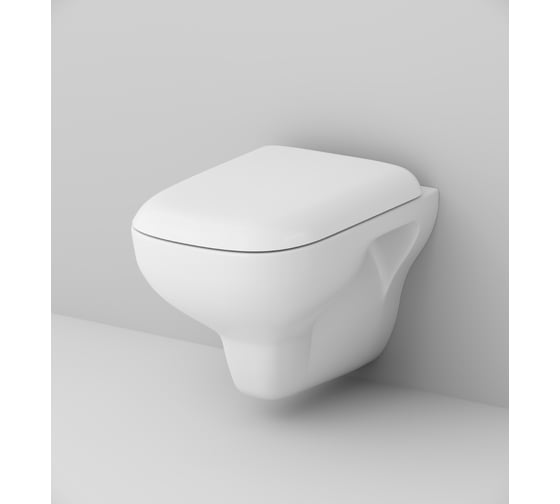Подвесной унитаз AM.PM Like FlashClean с сиденьем, микролифтом C801700SC
