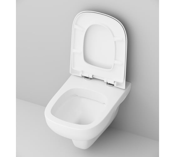 Подвесной унитаз AM.PM Like FlashClean с сиденьем, микролифтом C801700SC