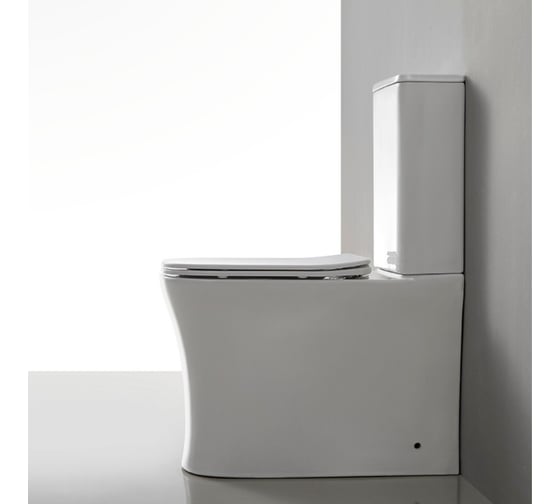 Напольный унитаз-компакт Cerutti SPA adige ct безободковый сиденье с микролифтом 7836