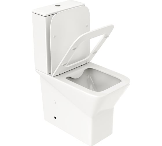 Напольный унитаз-компакт Cerutti SPA ellero безободковый сиденье с микролифтом 8458