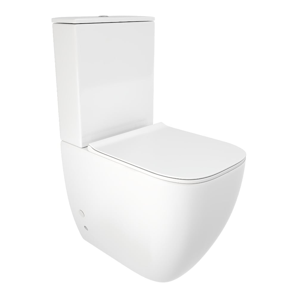 Напольный унитаз-компакт Cerutti SPA chika безободковый сиденье с ...