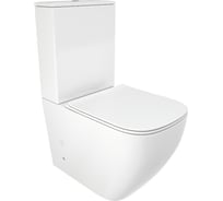 Напольный унитаз-компакт Cerutti SPA mimi безободковый сиденье с микролифтом 8707