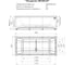 Ванна акриловая Радомир "ПАТРИСИЯ 185x85", рама-подставка 1-01-0-0-1-333 5