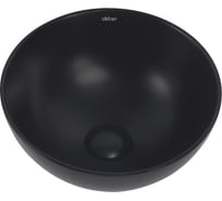 Накладная раковина ABBER Bequem черная матовая AC2106MB