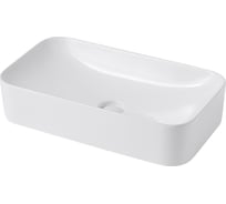 Накладная раковина ABBER Rechteck белая AC2204