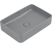 Накладная раковина ABBER Rechteck серая матовая AC2207MG