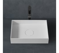 Накладная раковина ABBER Stein белая матовая AS2621