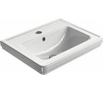 Раковина GSI CLASSIC 60x46 см, 1 отверстие, белый 07 8731111 00000071682