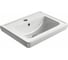 Раковина GSI CLASSIC 60x46 см, 1 отверстие, белый 07 8731111 00000071682 1