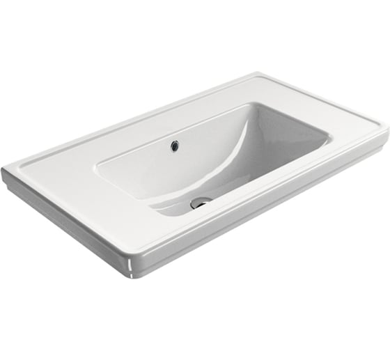 Раковина GSI CLASSIC 90x50 см, 1 отверстие, белый 07 8788111 00000071666