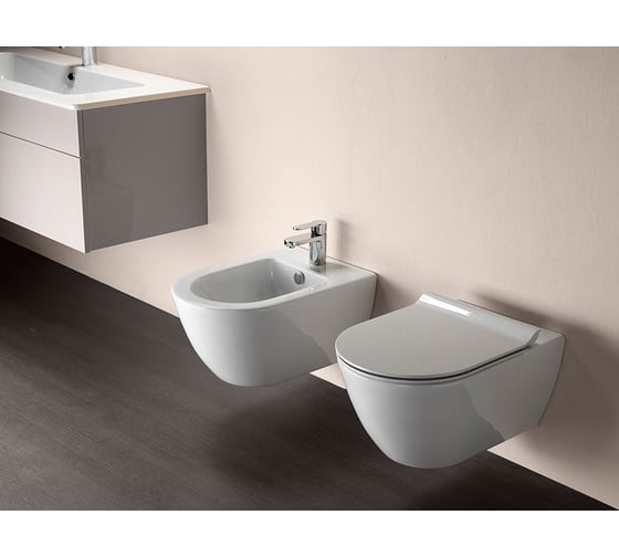 Подвесной унитаз GSI PURA Swirlflush, белый 07  881511 00000071677