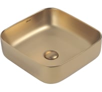 Накладная раковина ABBER Rechteck золото матовое AC2211MMG