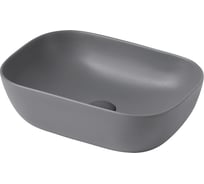 Накладная раковина ABBER Rechteck серая матовая AC2200MG