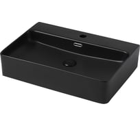 Накладная раковина ABBER Rechteck черная матовая AC2201MB