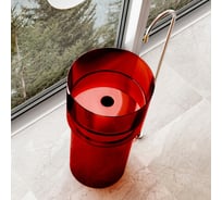 Отдельно стоящая прозрачная раковина ABBER Kristall AT2701Rubin