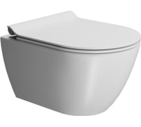 Подвесной безободковый унитаз GSI PURA 50/F Color ELements, 881610 00000076192