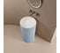 Отдельно стоящая раковина ABBER Stein голубая AS2501Blau 3