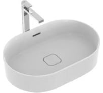 Мебельный умывальник Ideal Standard STRADA II Oval Vessel 60 без отверстия под смеситель T360401