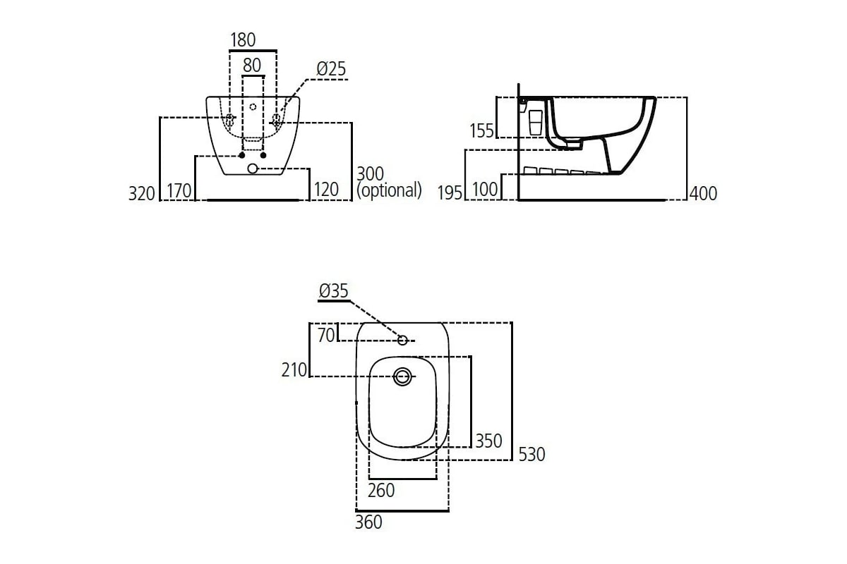 Подвесное биде Ideal Standard Tesi T355201 - выгодная цена, отзывы ...?