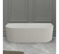 Ванна из искусственного камня ABBER Stein белая матовая AS9630