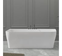 Ванна из искусственного камня ABBER Stein белая матовая AS9616