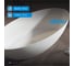 Ванна из искусственного камня ABBER Stein белая матовая AS9625-1.8 3