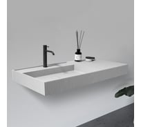 Подвесная раковина ABBER Stein белая матовая AS2628